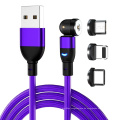 Adapter Nylon geflochtene USB -Datenleistungskabel